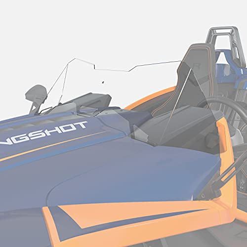 Slingshot Ripper Series Wind Deflector - Tall Clear - 2881913