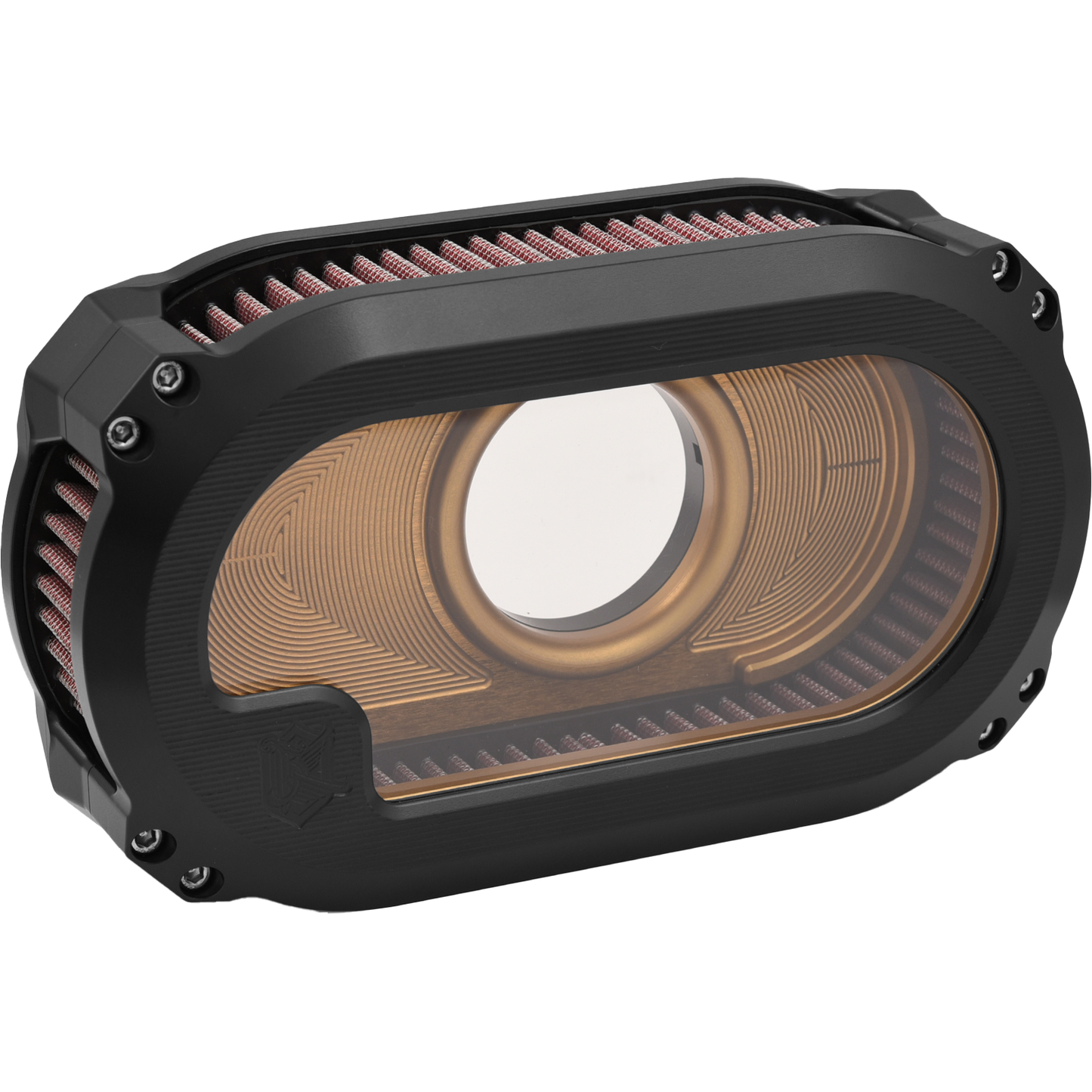 Nl Tc Air Cleaner W/Glass Black W/Gold