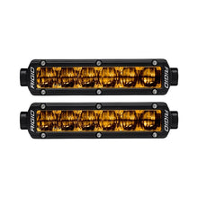 Rigid Industries 6in SR-Series Pro Dot / SAE Fog Lights (Pair) - Selective Yellow