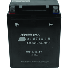 BikeMaster AGM Battery - MS12-14-A2