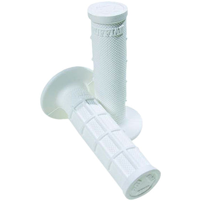 Pro Edition Half Waffle Grips White