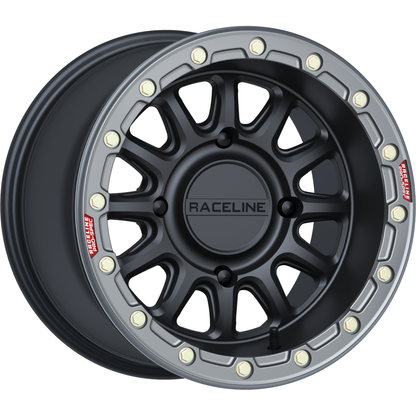 Alpha Wheel 4/156 Blk/Gunmetal 15x10 (+10mm)