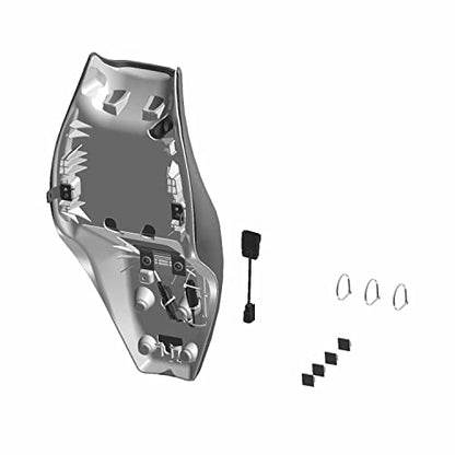 Indian Motorcycle Standard Reach Slim Syndicate Heated Seat, Black - 2889616-VBA