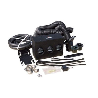 Polaris Off Road In-Cab Heater and Defrost Kit, Black - 2880023