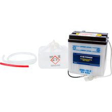 Battery W/Acid 6n6 1d 2 6v