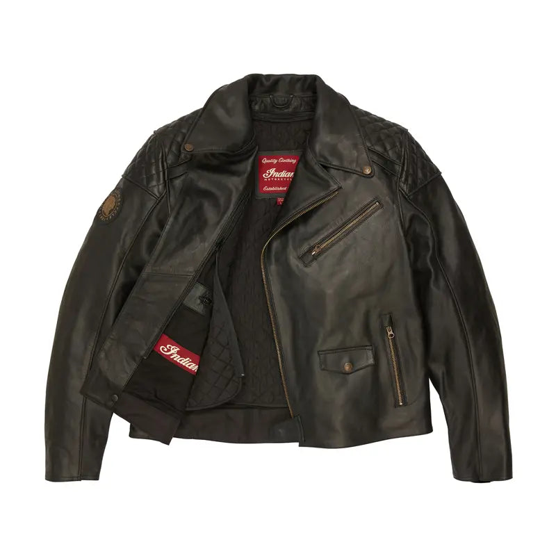 
                      
                        Indian Motorcycle Men's Buchanan Jacket, Black 2864640
                      
                    