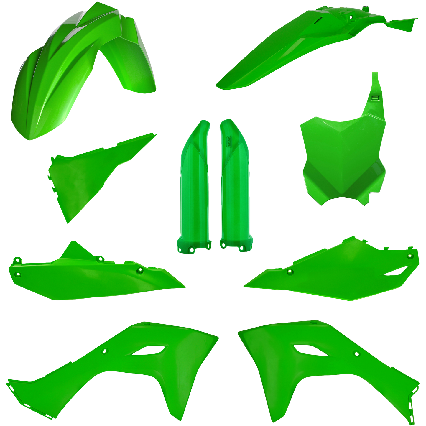 Full Plastic Kit Kaw Original `24 Green
