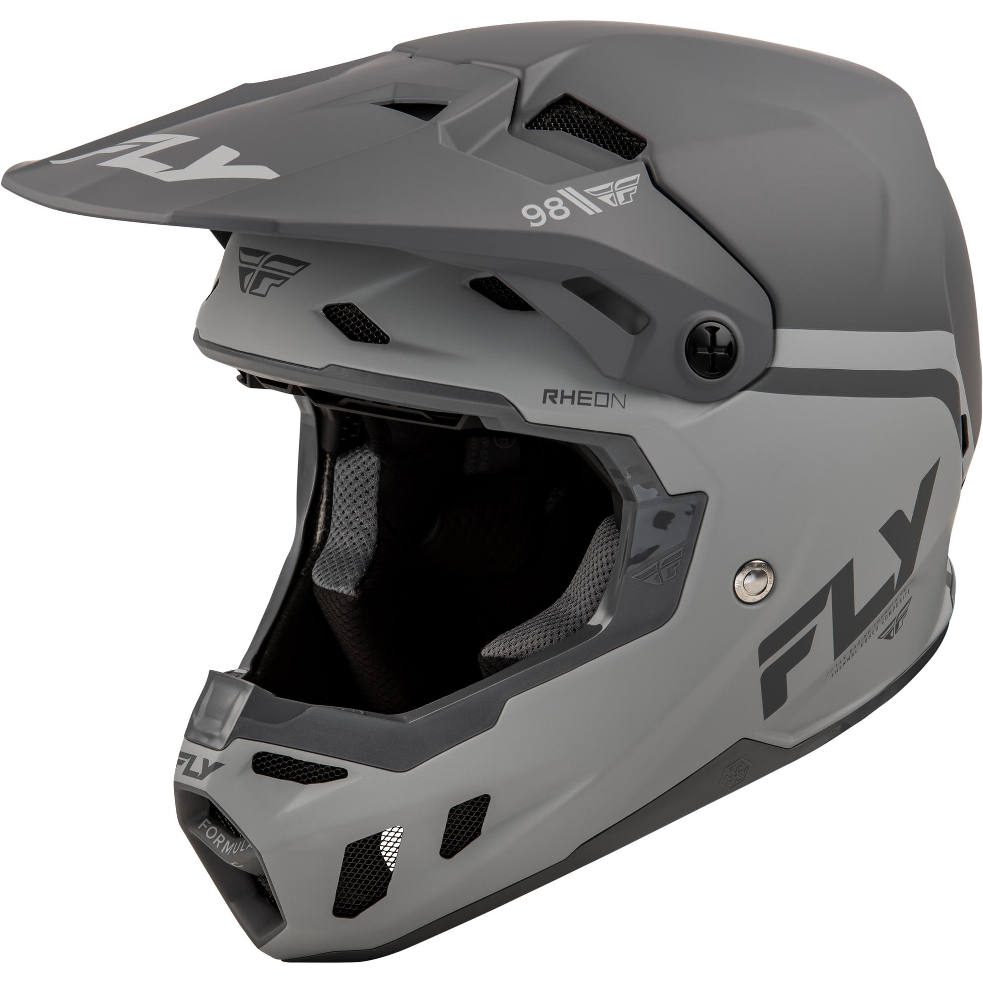 Formula Cc Objective Helmet Matte Black/Grey Xs