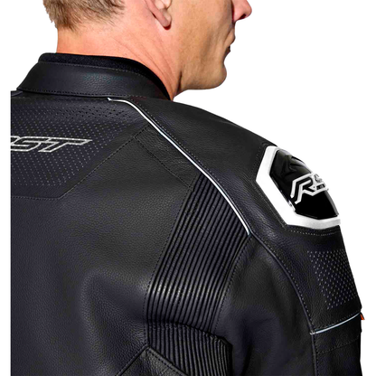 S1 D3o Leather Jacket Blk/Whi 4x