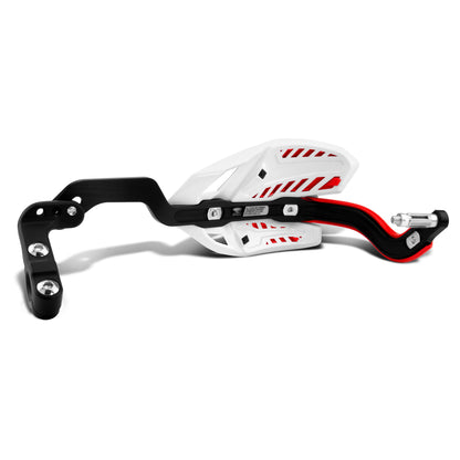 Crm Wrap Around Handguards 1 1/8" Clamp   White/Red