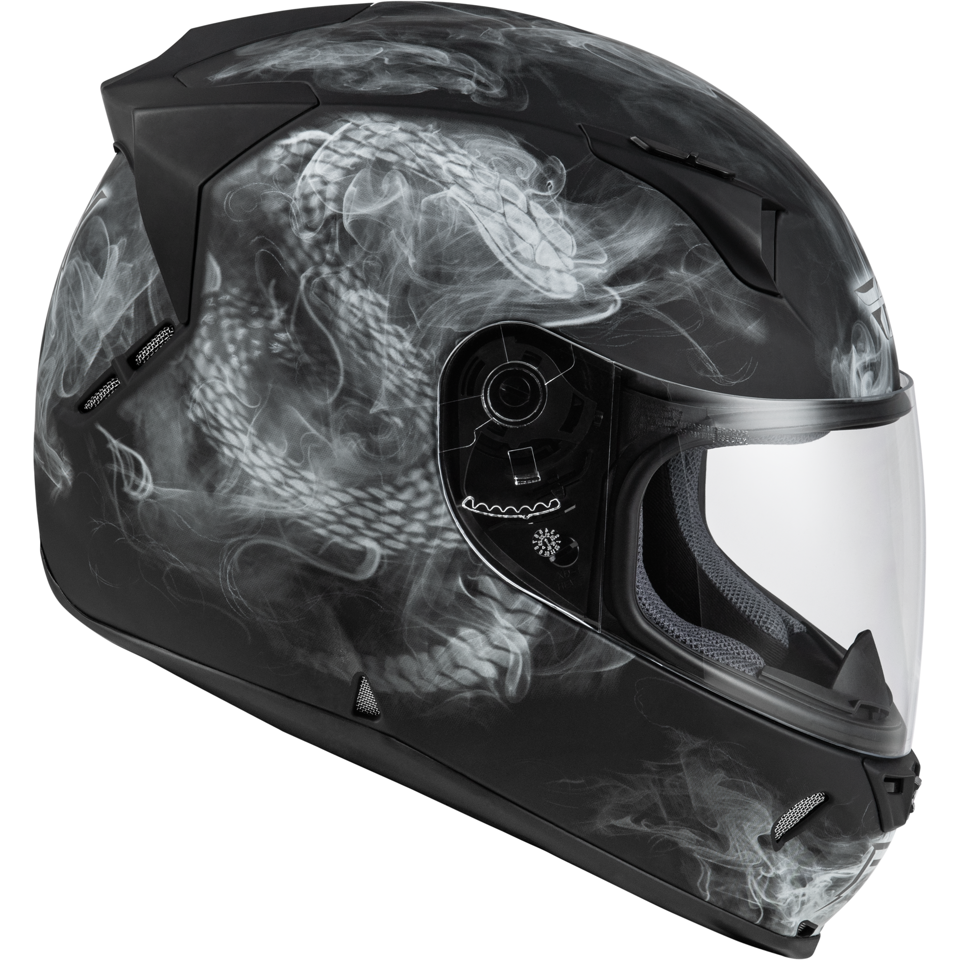 Revolt Coil Helmet Matte Black/White Md