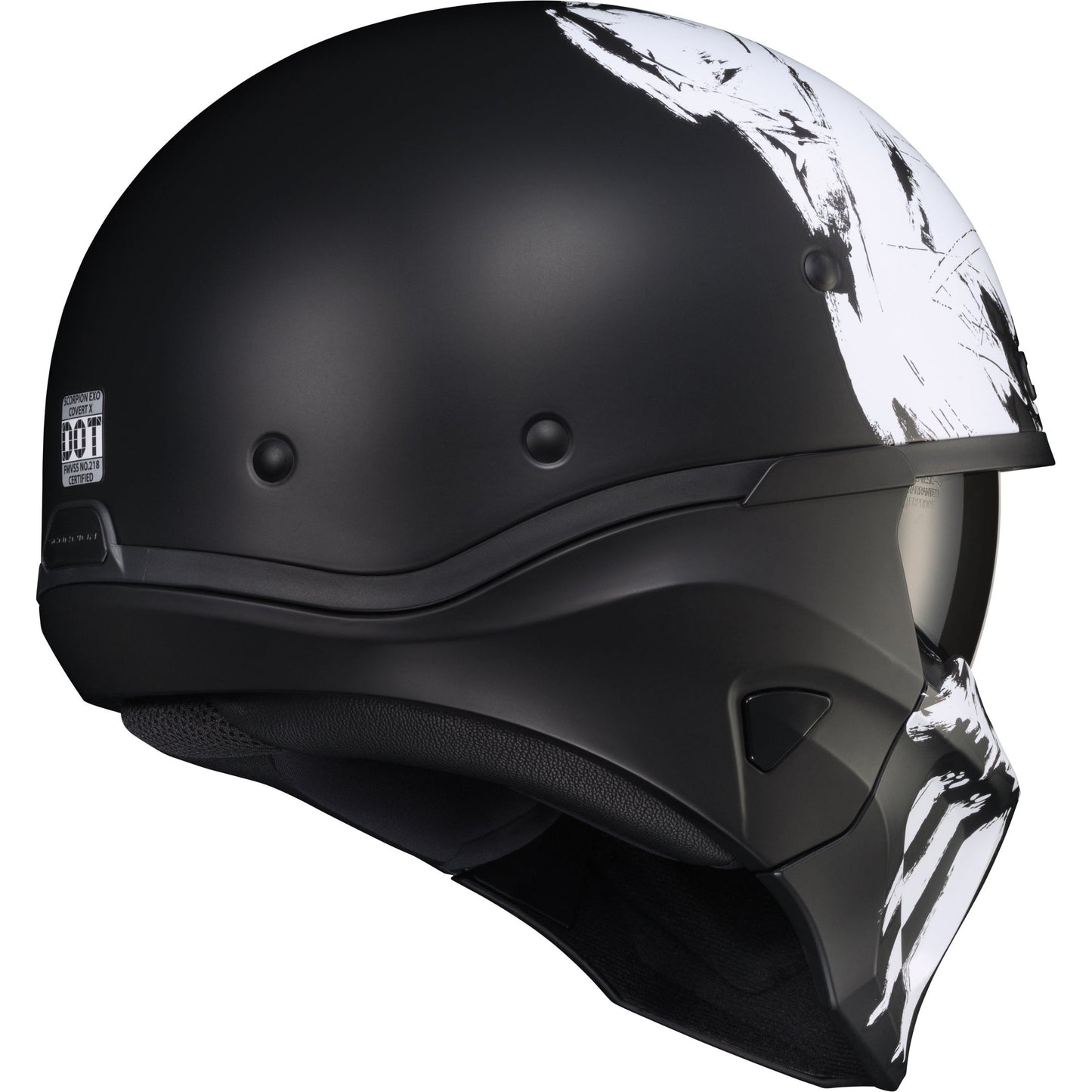 Covert X Open Face Helmet Marauder Lg