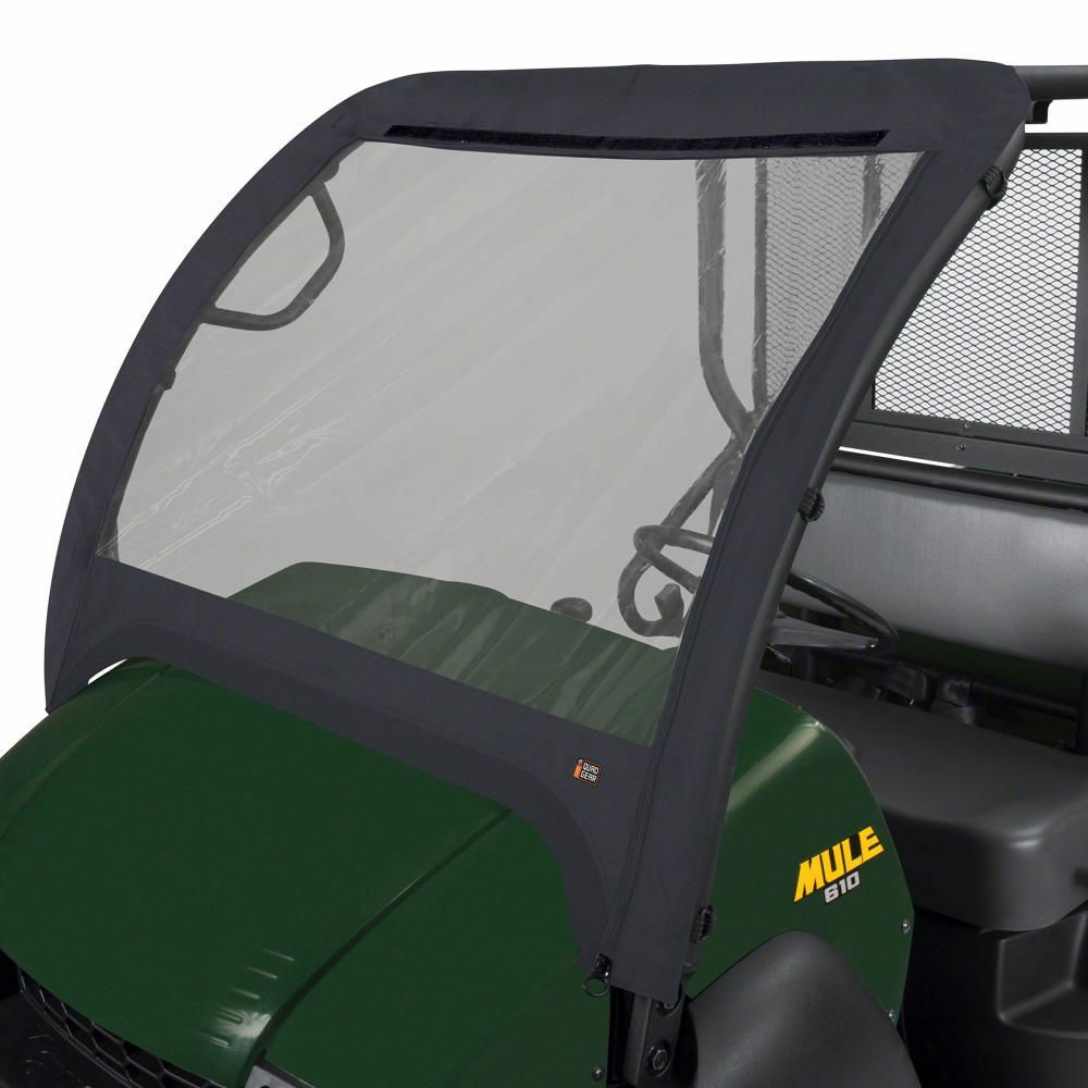 Utv Windshield Kaw Black