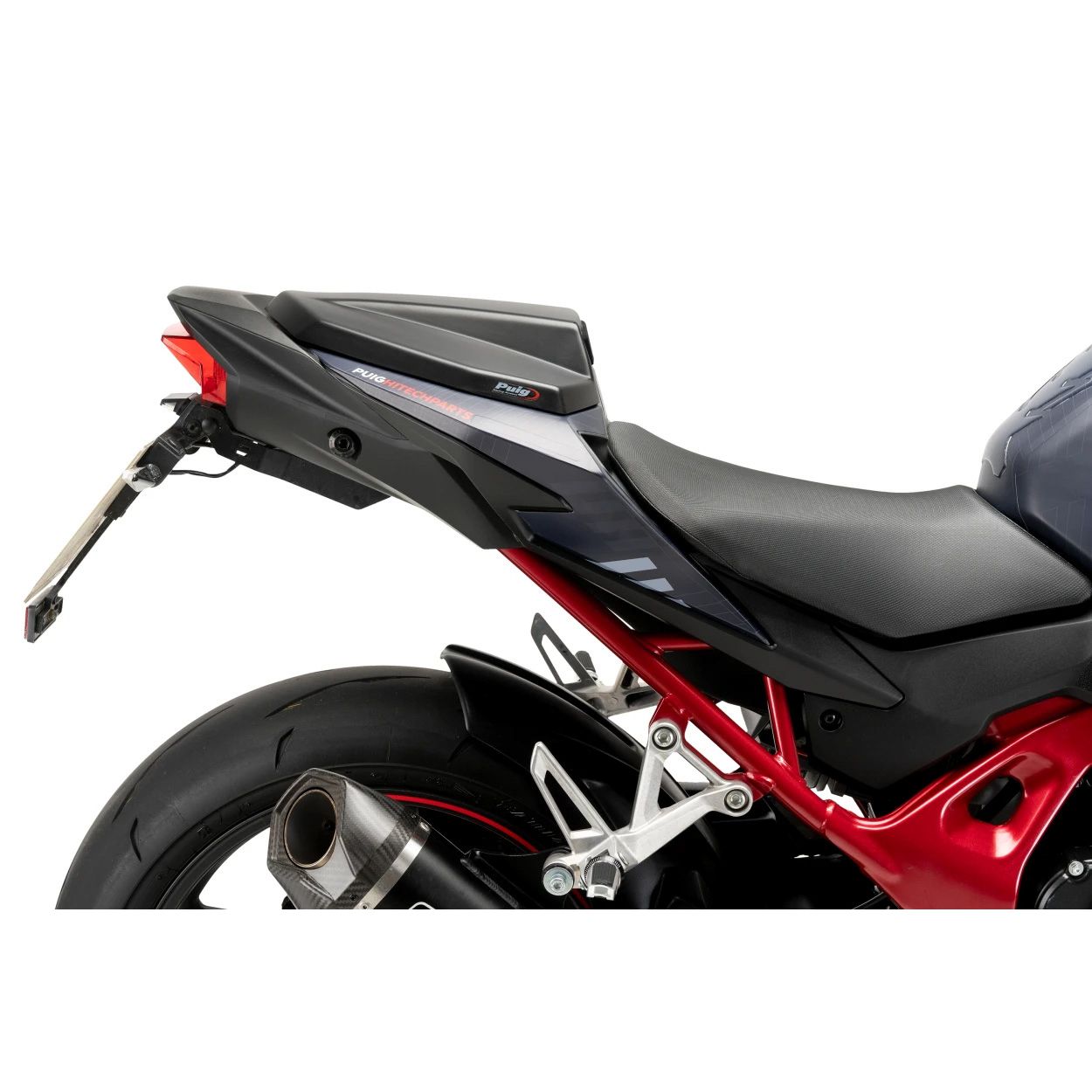 Rear Seat Cowl Matte Black Hon
