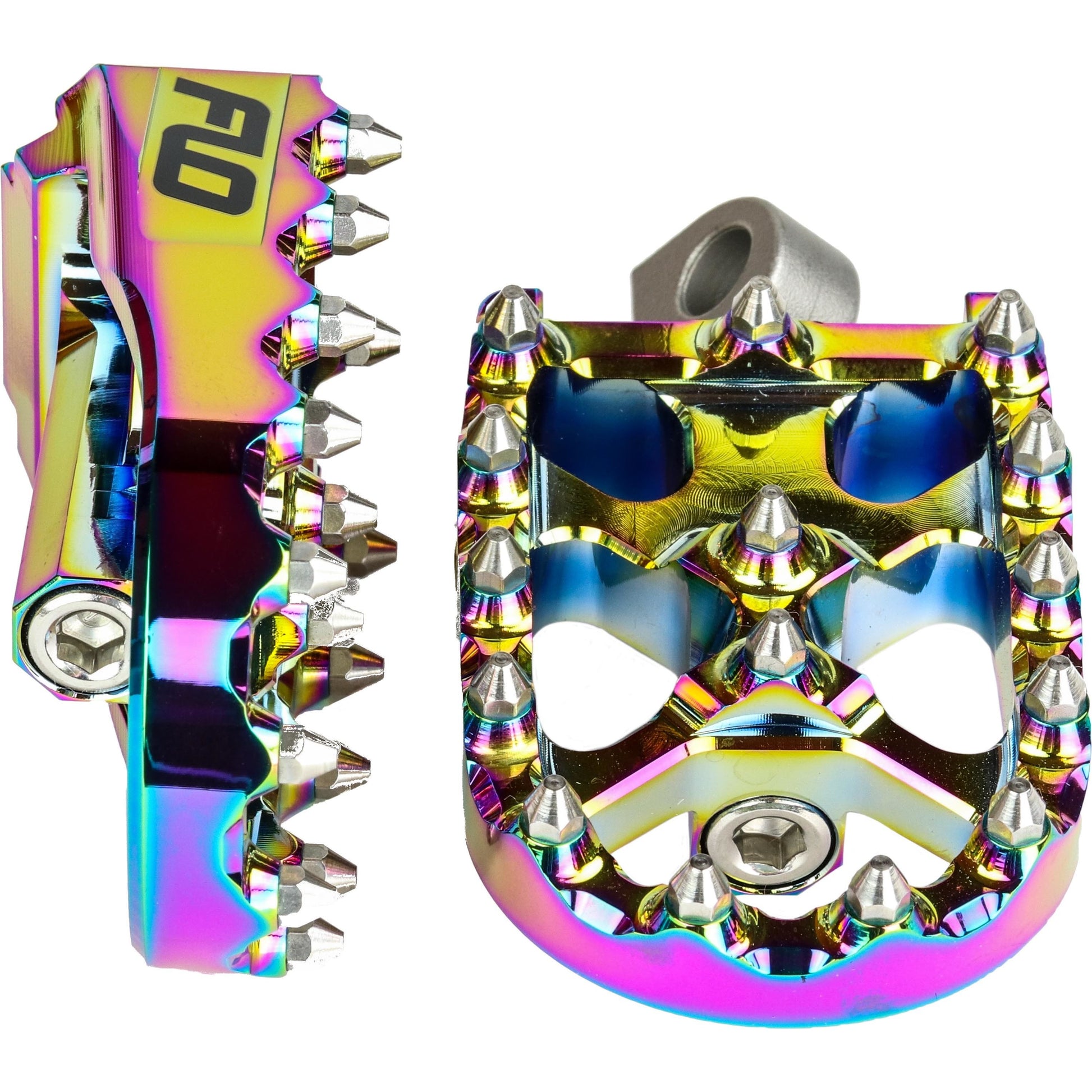 Moto Style Footpeg Set Jet Fuel 2"X3.125"