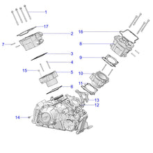 Indian Motorcycle Base Gasket, Front, Genuine OEM Part 5813879, Qty 1