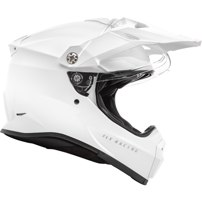 Trekker Solid Helmet White Sm