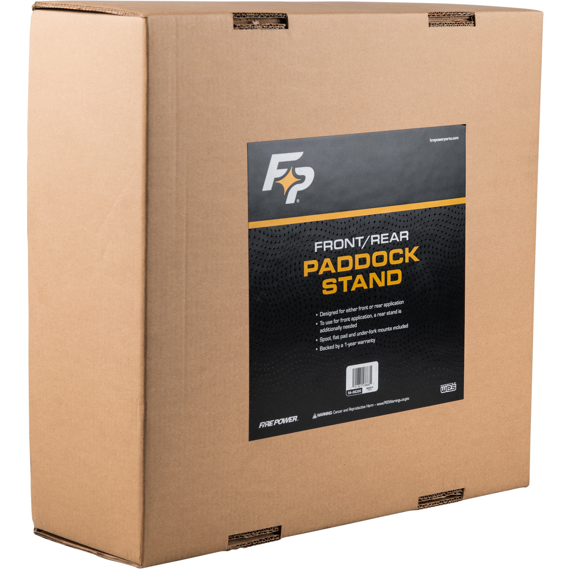 Front/Rear Paddock Stand Black