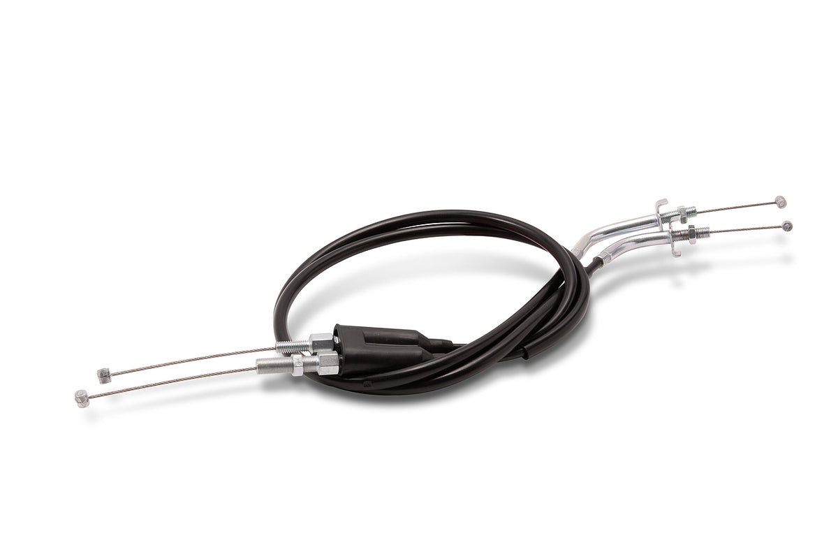 Black Vinyl Throttle Cable +4"