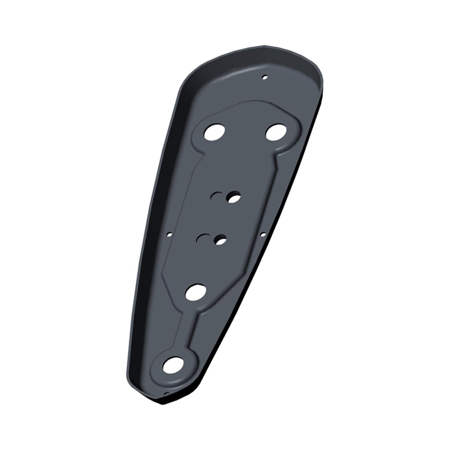 Indian Motorcycle Driver Floorboard, Left, Jet Black, Genuine OEM Part 1019309-626, Qty 1
