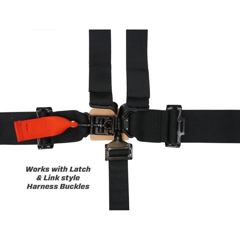 PRP Adjustable Crotch Belt for Latch and Link Harness - 5th Point Only - Black