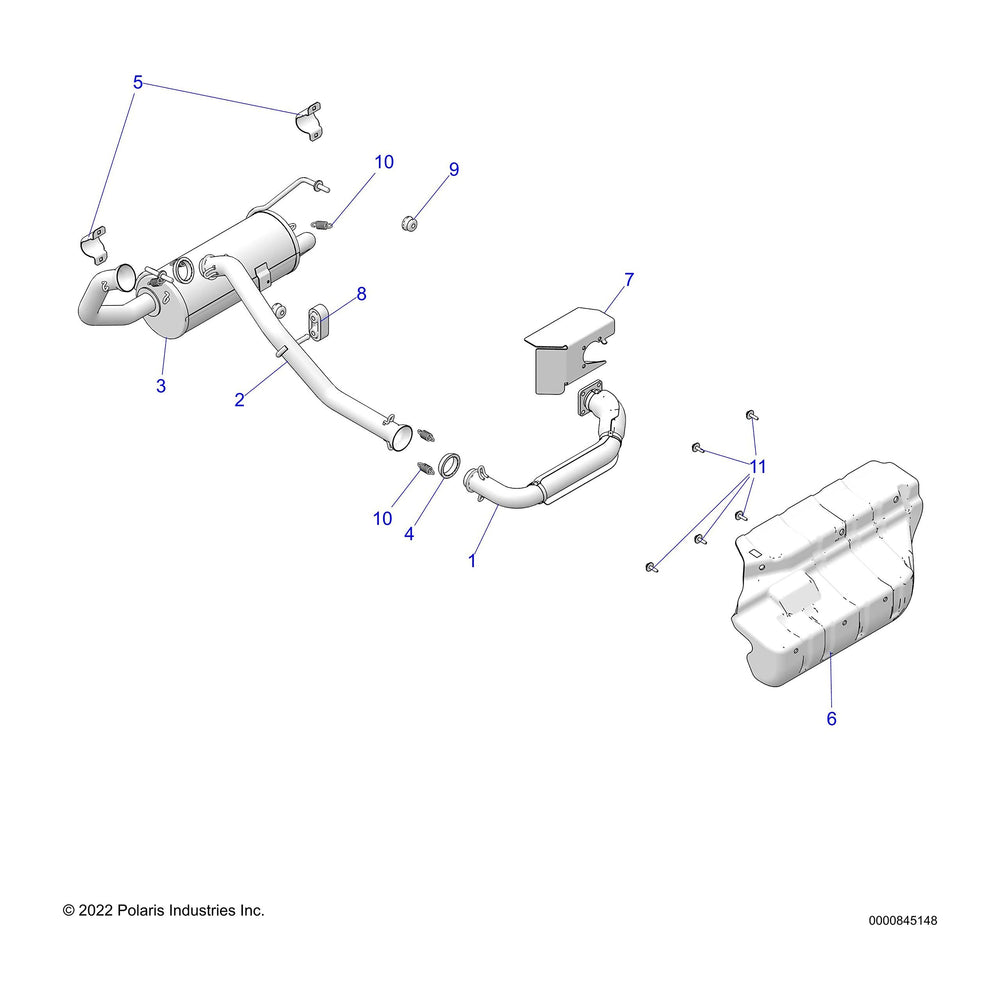 
                      
                        Polaris Off Road Closeoff Heat Shield, Genuine OEM Part 5267343, Qty 1
                      
                    