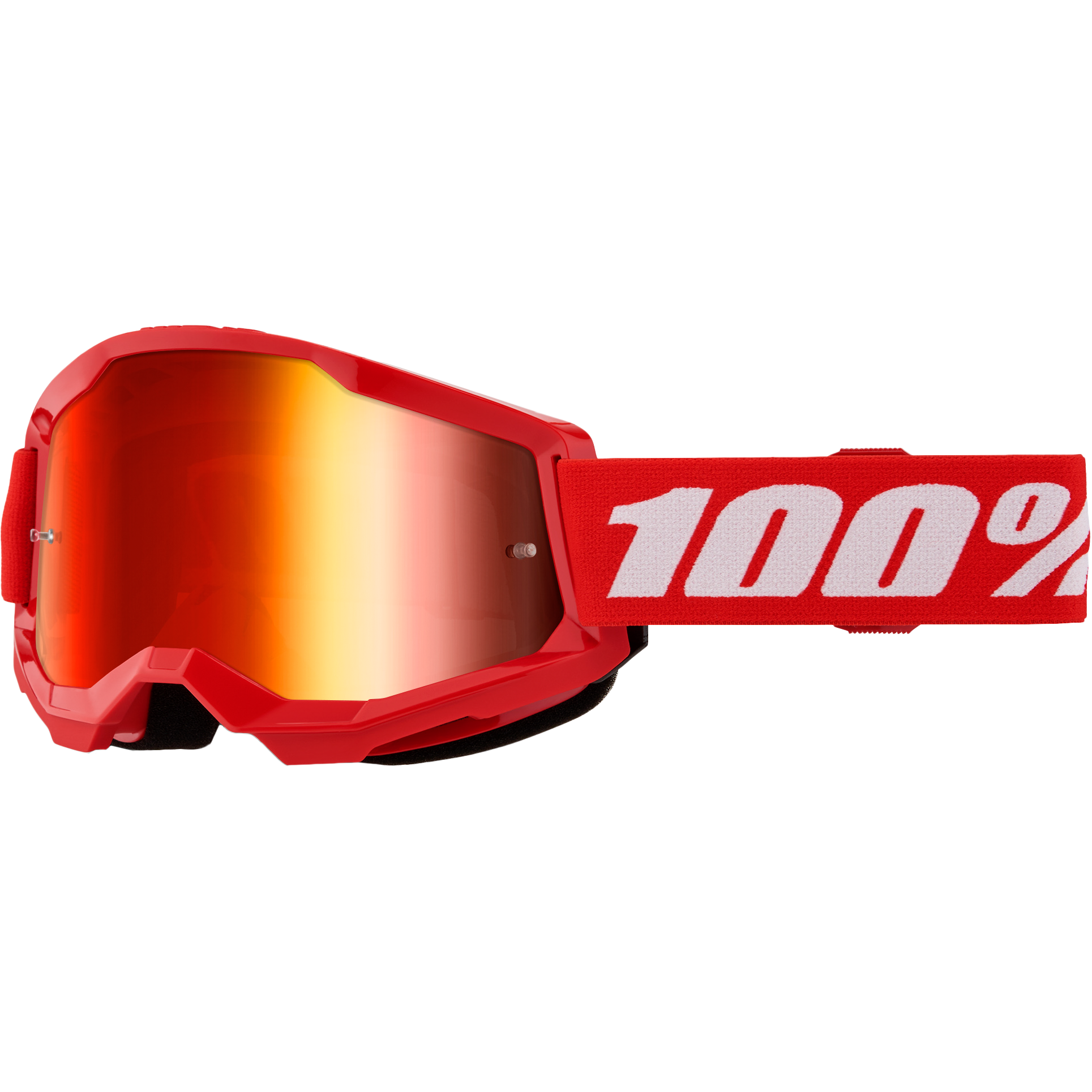 Strata 2 Goggle Red Mirror Red Lens