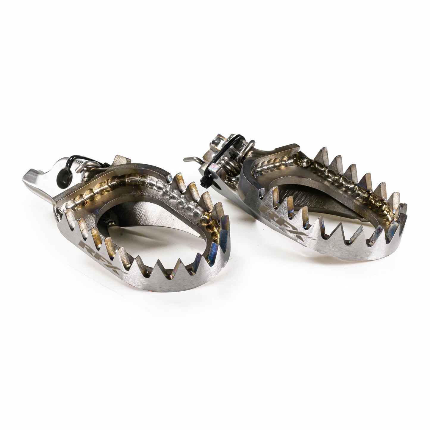 Factory Footpegs Tit/Alum Hon
