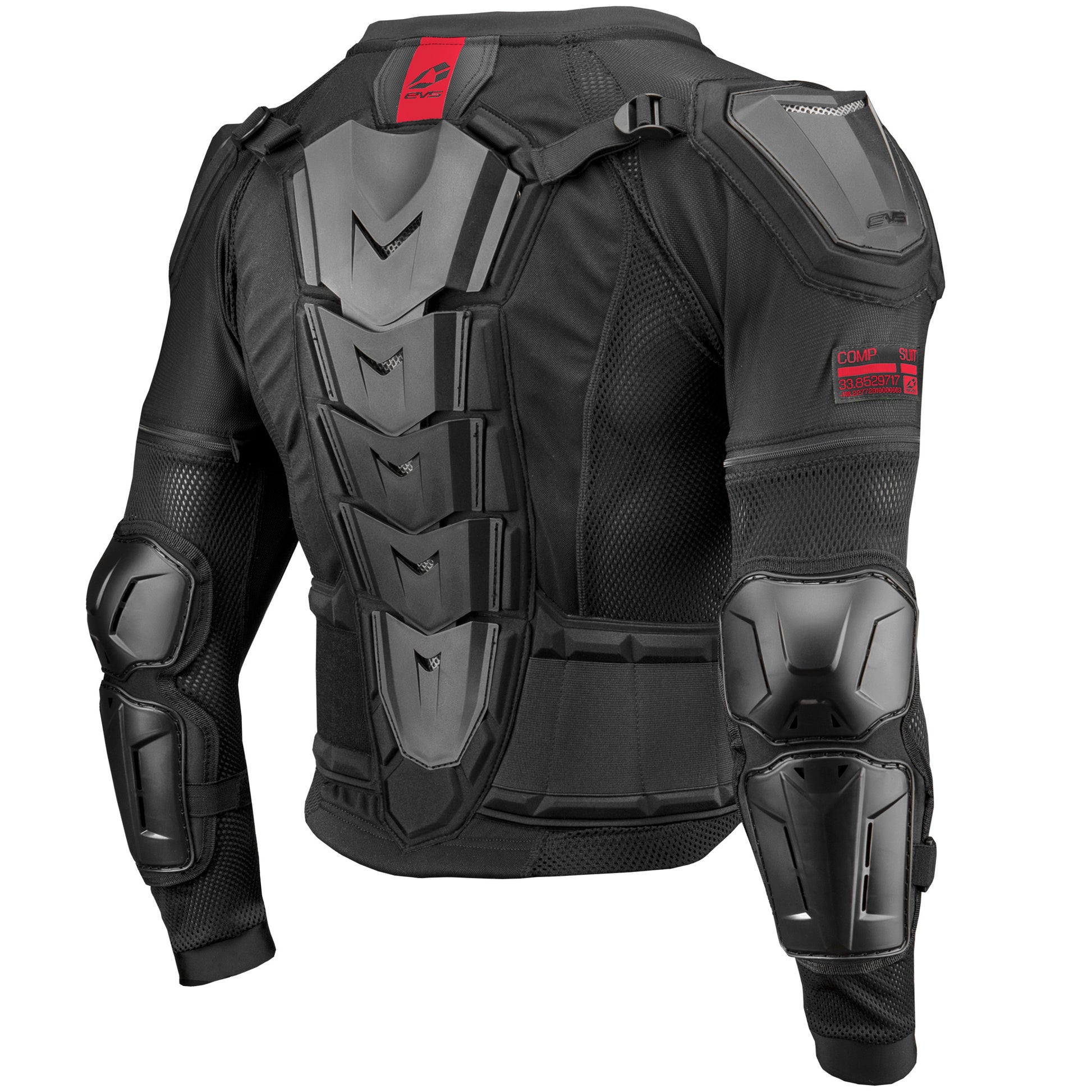 Ballistic Jersey Comp Suit Black/Red Xl