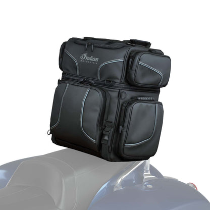 Indian Motorcycle Spirit Lake Touring Bag, Black - 2889144-VBA