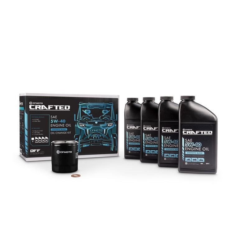 CFMOTO Oil Change Kit, 5W-40 Off-Road, 4 Quarts CF-852021-00818