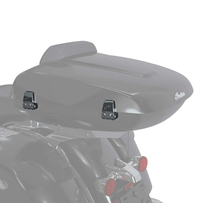 Indian Motorcycle Low Profile Trunk Hinges, Chrome - 2889737-156