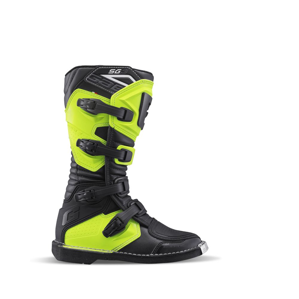 Gaerne SGJ Boot Fluorescent Yellow Size - Youth 6