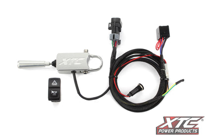 Auto Turn Signal Kit W/ Billet Lever And Front Drl Lights Kaw
