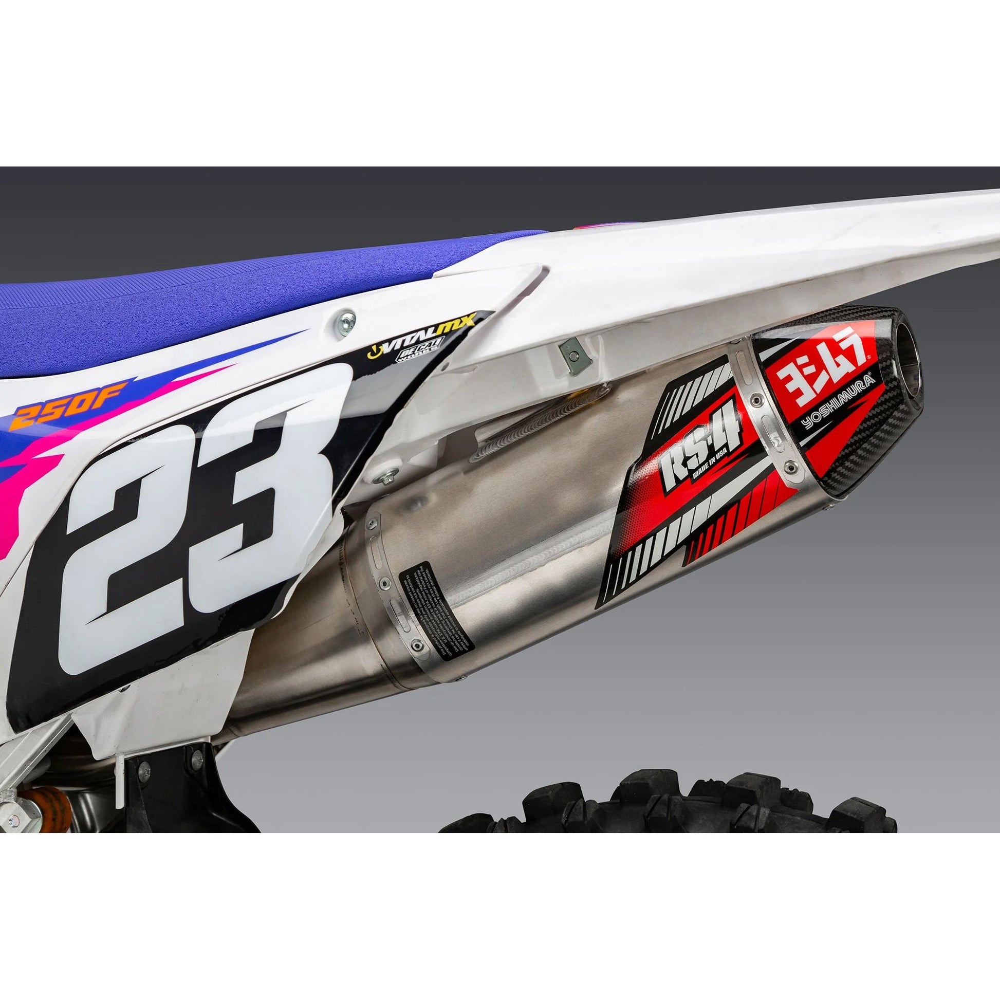 Rs 4 Slip On Ss/Al/Cf Yz250f