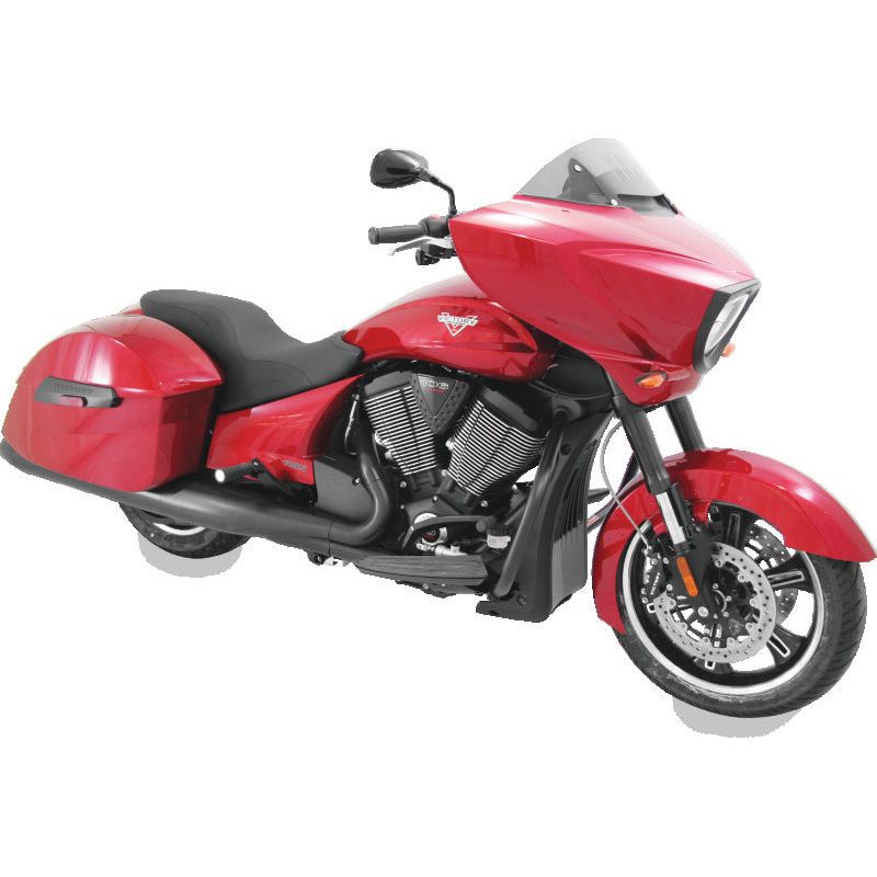 Mustang 08-21 Harley Electra Glide,Rd Glide,Rd King,Str Glide Touring Summit 1PC Seat - Black