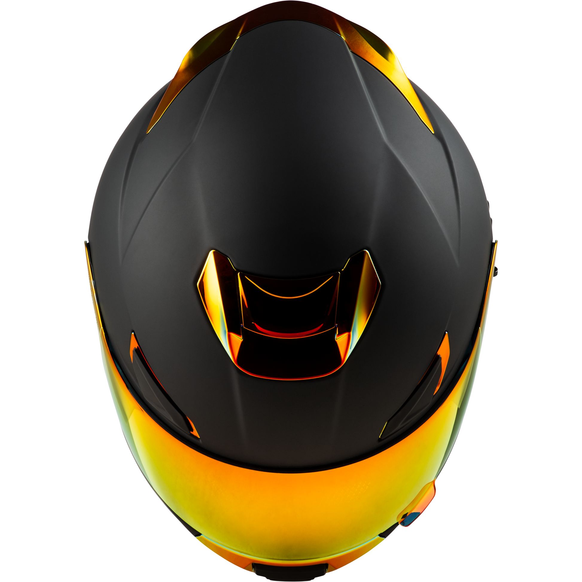 Sentinel Recon Helmet Matte Black/Fire Chrome Sm