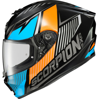 Exo R330 Full Face Helmet Hawker Light Blue Sm