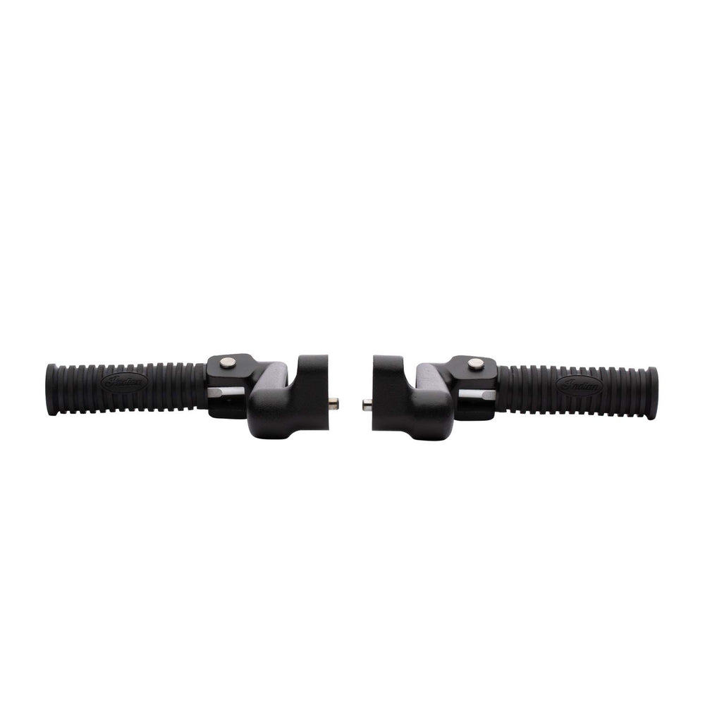 Indian Motorcycle Passenger Pegs in Matte Black, Pair - 2880667-626