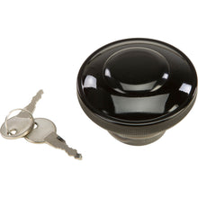 Gas Cap Screw In W/Lock&Cover Non Vented Black