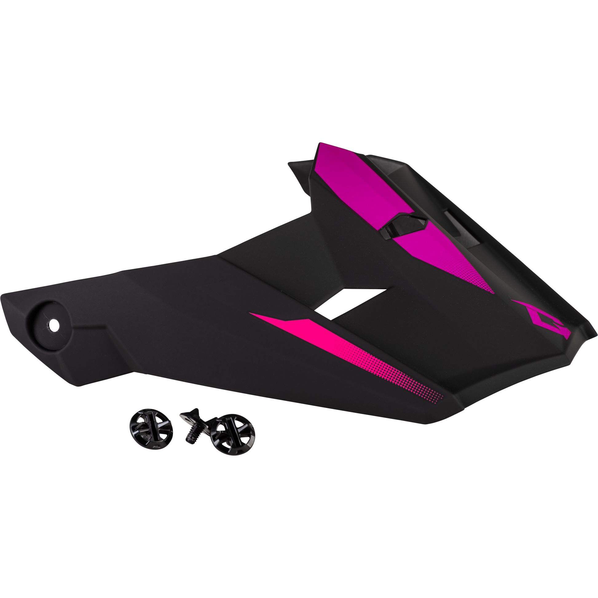 Mx 46 Compound Visor Matte Black/Pink Ys Yl