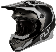 Youth Formula Cp Charge Helmet Black/Grey/Light Grey Yl