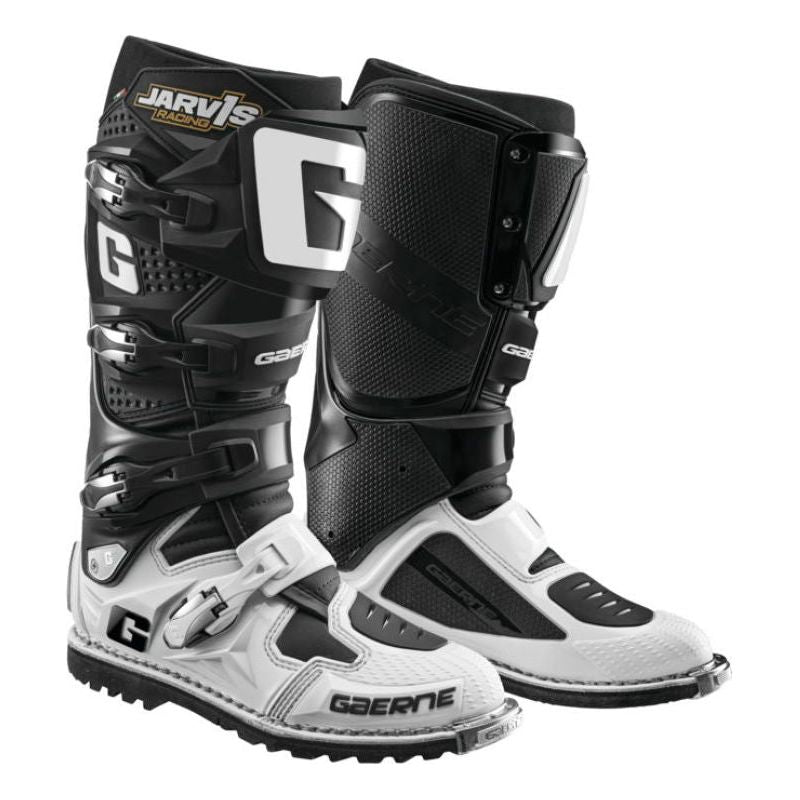 Gaerne SG12 Boot Jarvis Edition Black/White Size - 8