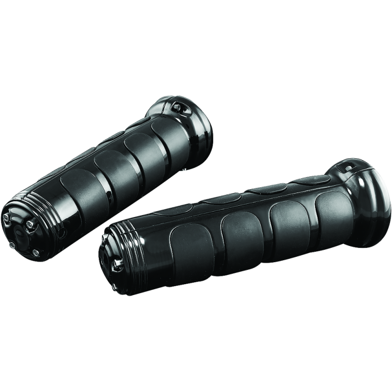 Kuryakyn ISO-Grips With OEM Heated Grip 06-20 Honda GL1800 Black