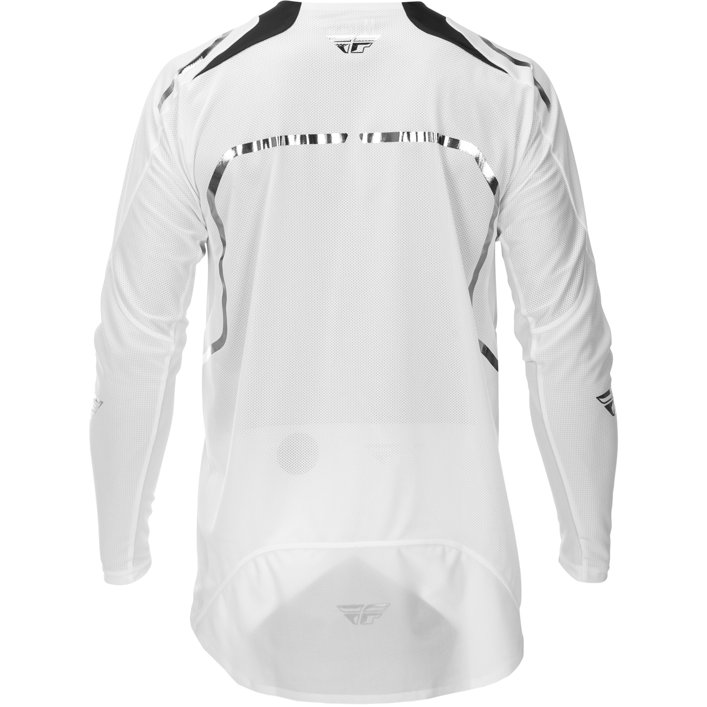 Evolution  Dst Le Flash Jersey White/Silver Lg