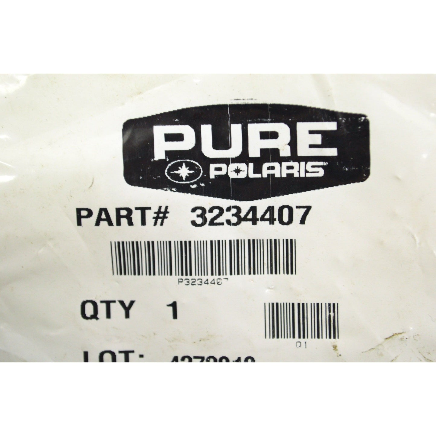 Polaris RZR Armature Plate, Genuine OEM Part 3234407, Qty 1