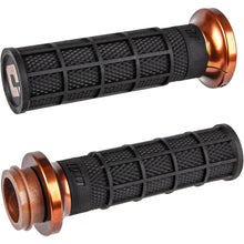 Lock On Hart Luck Full Waffle Black/Bronze Indian Touring