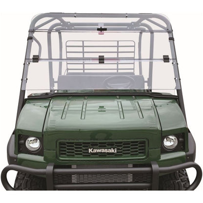 QuadBoss 09-22 Kawasaki KAF620M Mule 4010 4x4 Windbreak Folding Windshield