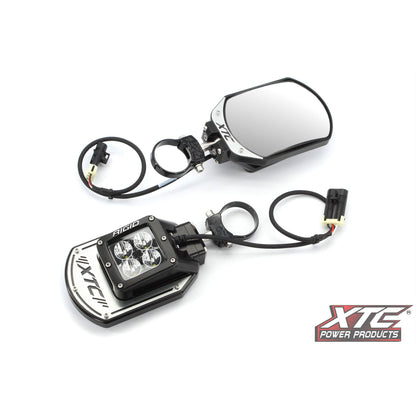 Side Mirrors W/2.00 Clamp Roll Cage Bar Clamp 2.00