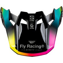 Formula S Carbon Legacy Visor Black/Elec Blue/Fuschia Yl/Sm